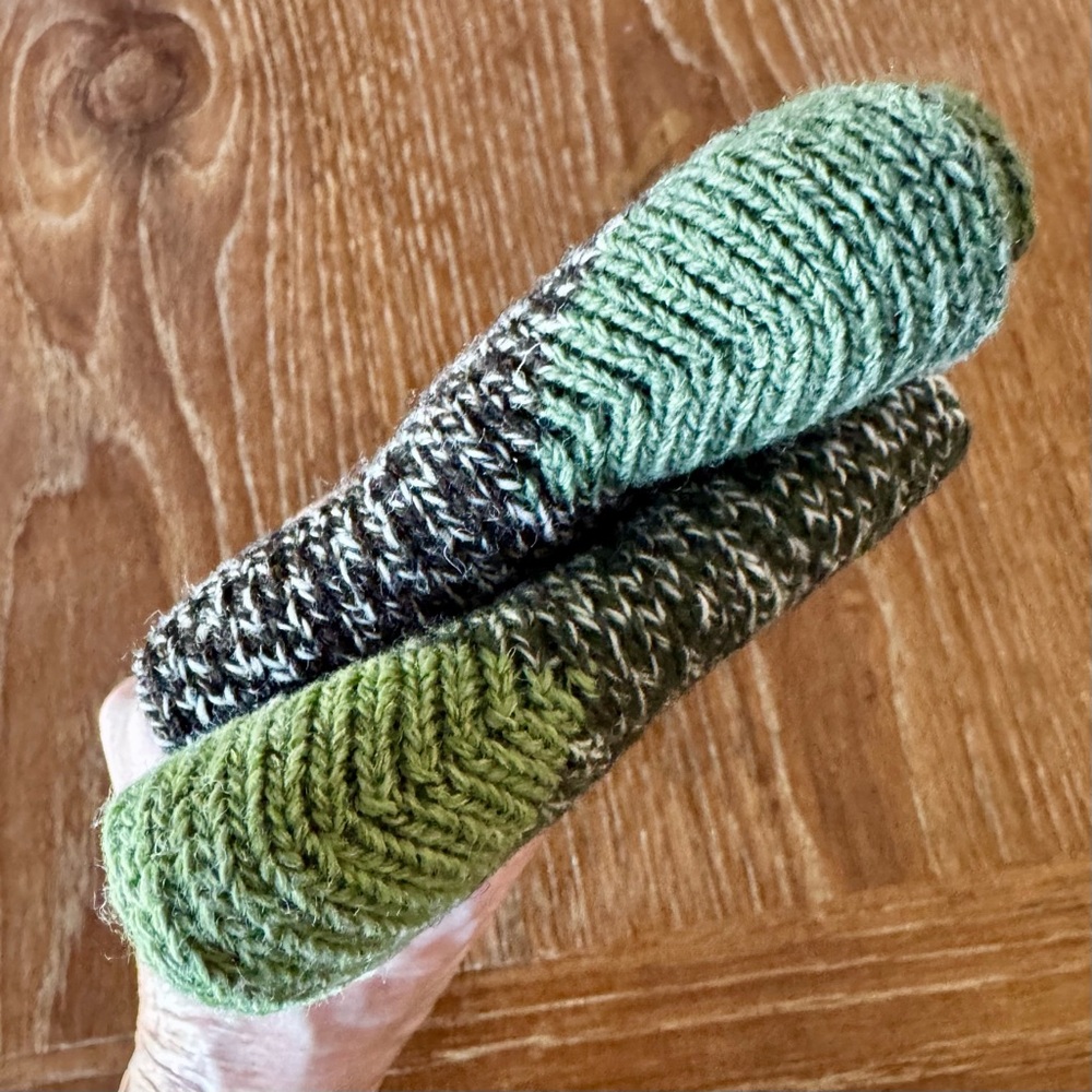 NIP 2-pack army green Columbia wool blend crew socks - Picture 4 of 9